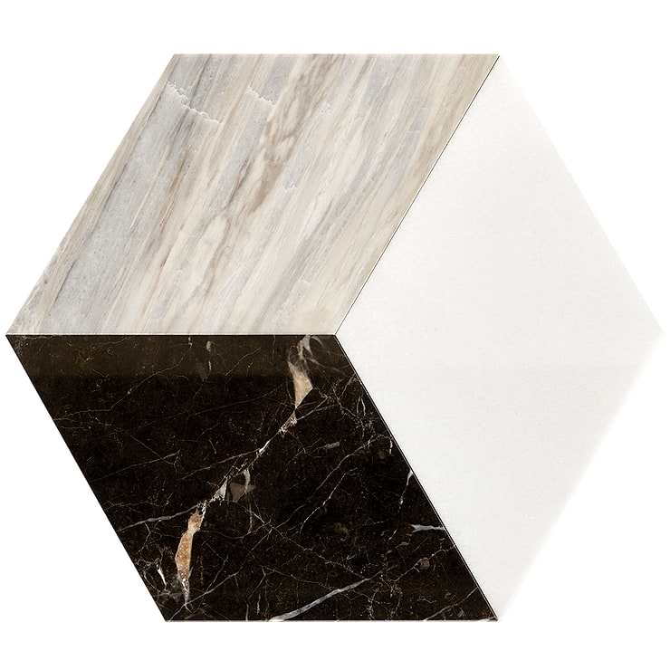 Havasar Sabbia Polished Marble Mosaic