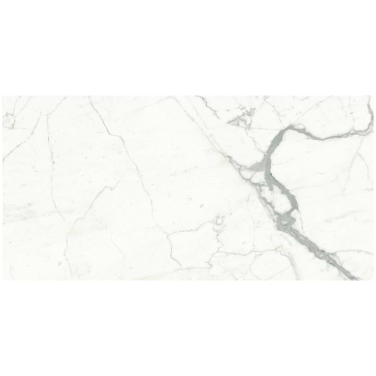 TileBarXL Marmi Slim Bianco Venato 60x120 Polished Porcelain Slab