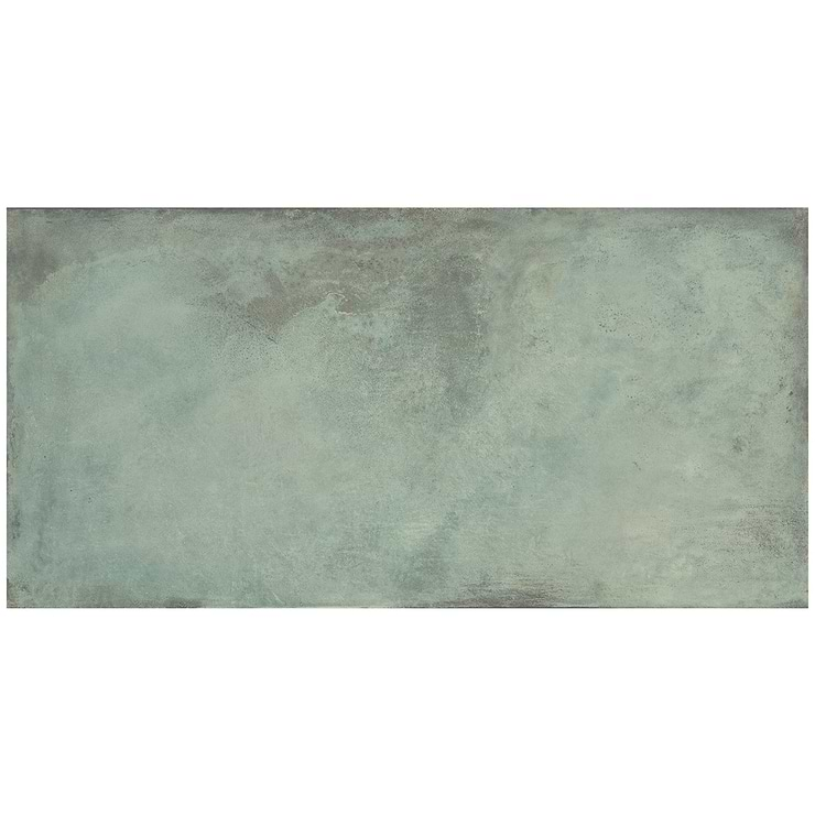 Angela Harris Flatiron Aquamarine 24x48 Matte Porcelain Tile