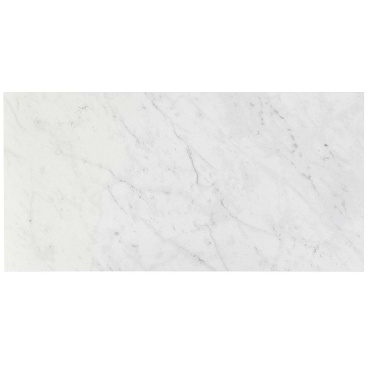 Marble Tech Bianco Gioia 12x24 Matte Stone-Look Porcelain Tile