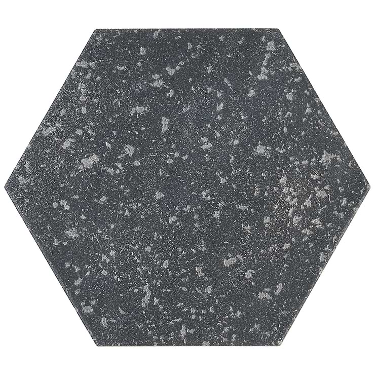 Texstone Deco Antracita Dark Gray 9" Porcelain Matte Hexagon Tile