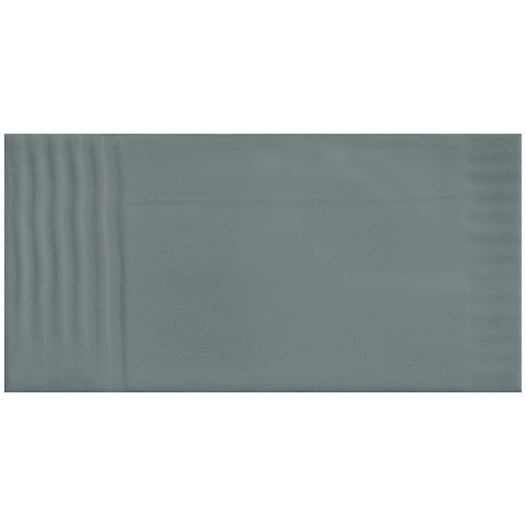 Comb Deco Cobalto 4X8 Matte Ceramic Wall Tile