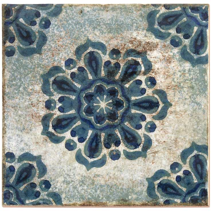 Angela Harris Dunmore Vechio Décor 8x8 Ceramic Tile