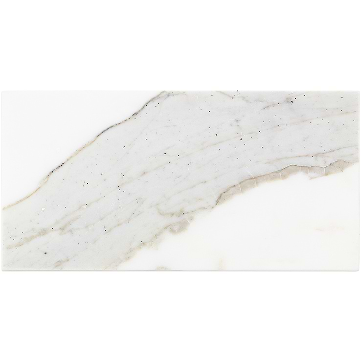 Calacatta 4x8 Polished Marble Tile