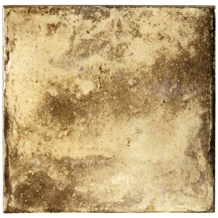 Angela Harris Dunmore Ocre 8x8 Ceramic Tile