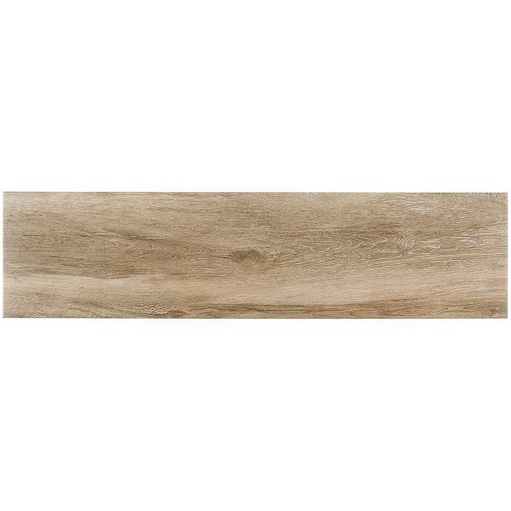 Lakewood Roble Brown 10x40 Matte Wood Look Porcelain Tile