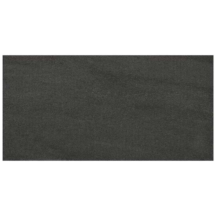 Karo Black 18x36 Matte Porcelain Tile