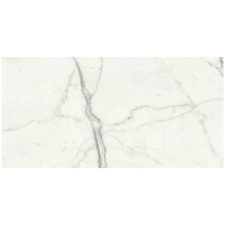 TileBarXL Marmi Slim Bianco Venato 30x 60 Polished Porcelain Slab