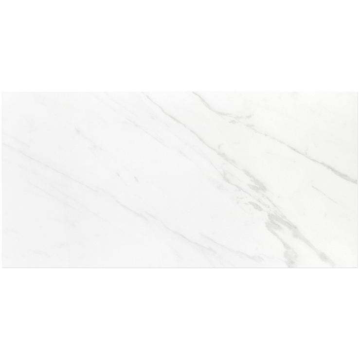 Basic Marble Bianco 12x24 Matte Porcelain Tile