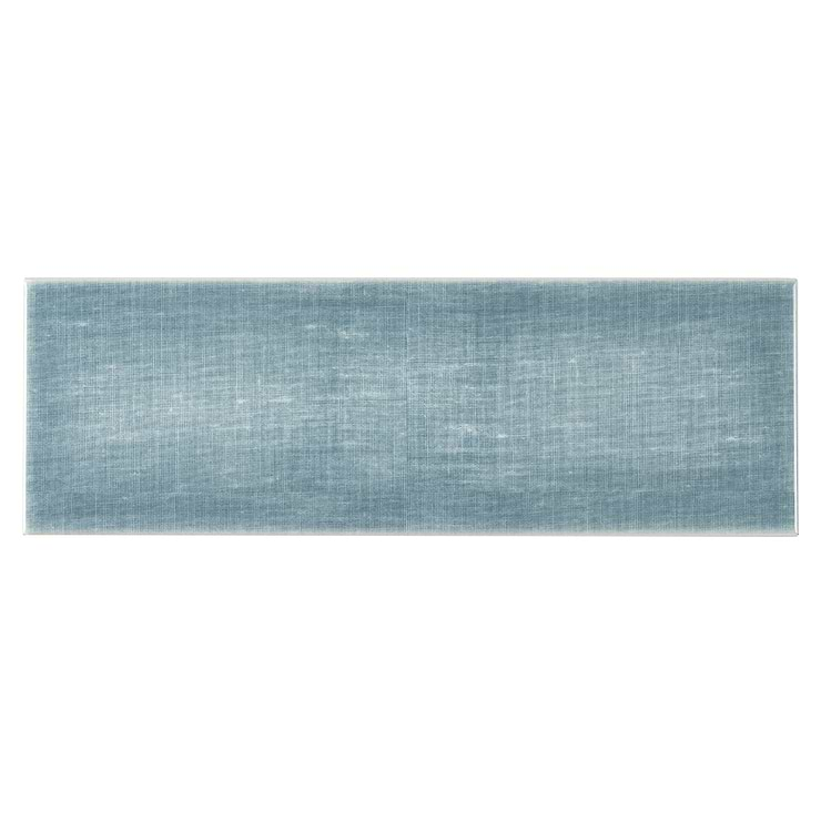 Splendor Blue 4x12 Polished Ceramic Subway Wall Tile