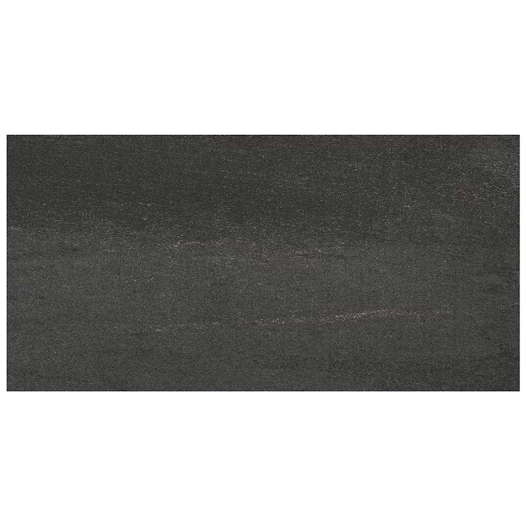 Karo Black 18x36 Matte Porcelain Tile