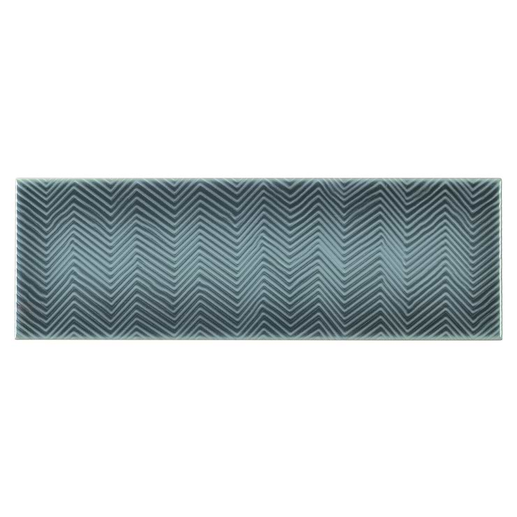 Splendor Blue 4x12 Polished Ceramic Subway Wall Tile