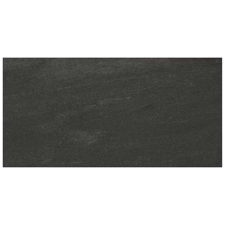 Karo Black 18x36 Matte Porcelain Tile