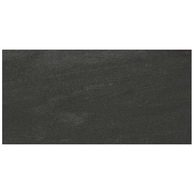 Karo Black 12x24 Matte Porcelain Tile