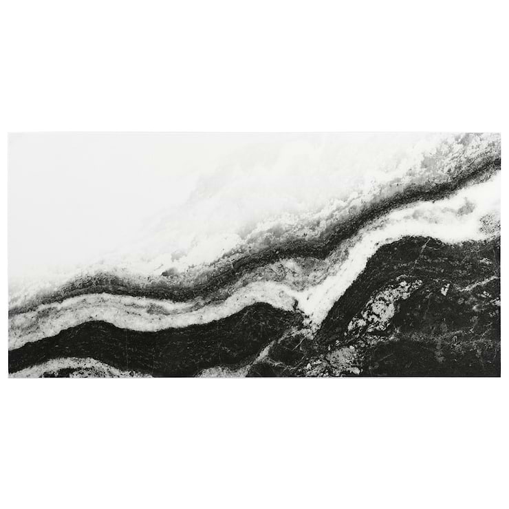 Drama Wave 12x24 Polished Porcelain Tile