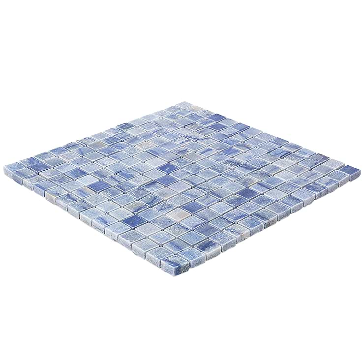 Blue Macauba 3/4x3/4 Stone Mosaic Tile 