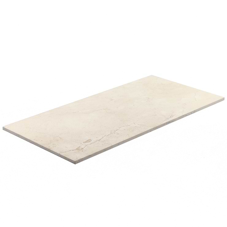 Crema Marfil 12x24 Honed Marble Tile