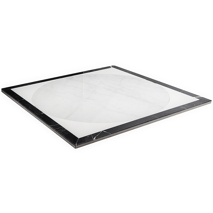 Cadre Ribera Polished Marble Mosaic Tile