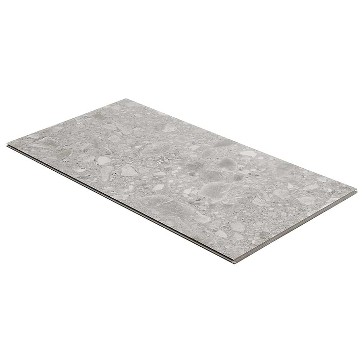 Rizo LVT Earth Gray 12x24 Rigid Core Click Luxury Vinyl Tile 