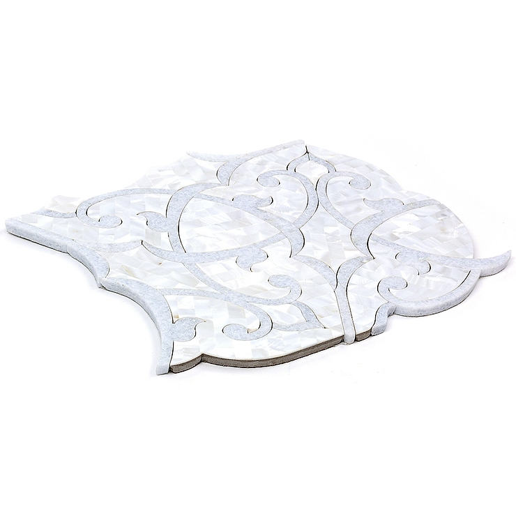 Adair Mother of Pearl & Marble Tile 