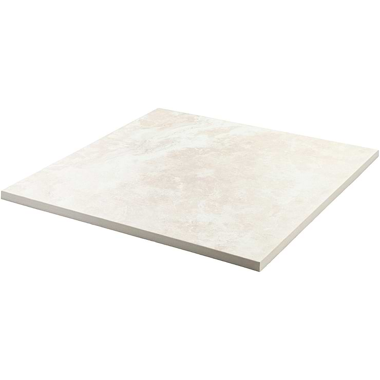 Paleo Travertine White 24x24 Textured Porcelain 2CM Outdoor Paver