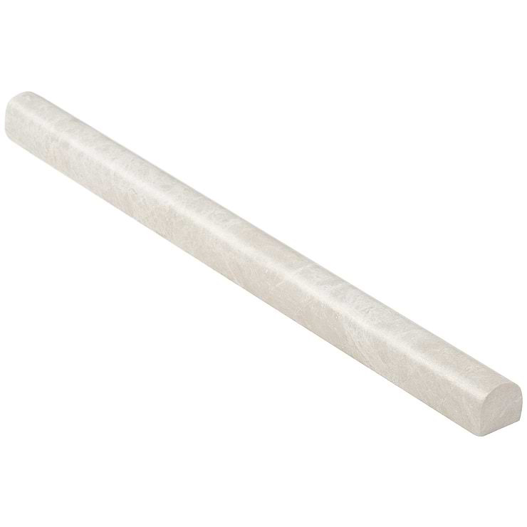 Cream Misto 1x12 Honed Marble Pencil Molding