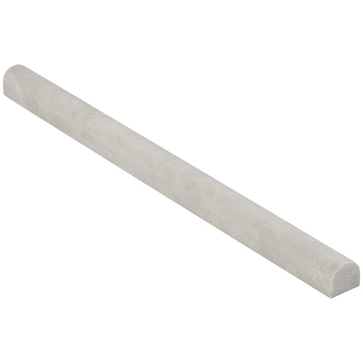 Ice Gray 1x12 Honed Marble Pencil Molding