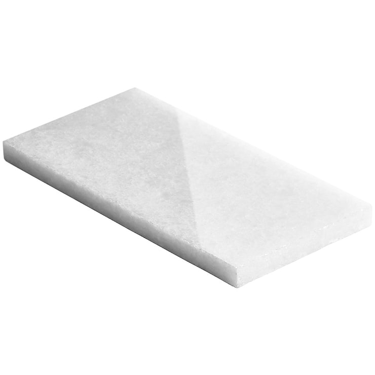 Snow White 3x6 Polished Marble Tile