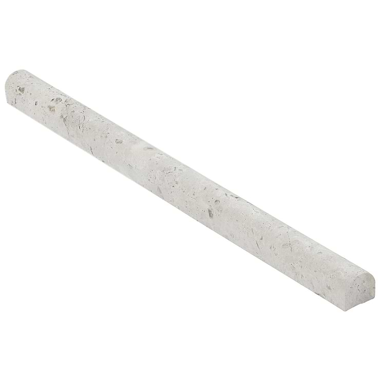 Tundra Gray 1x12 Honed Limestone Pencil Molding