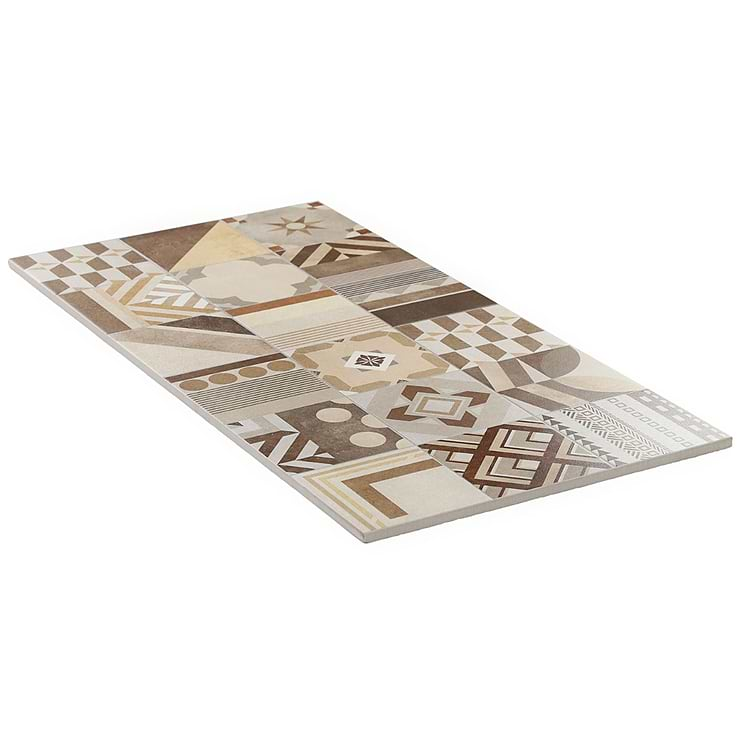 Deco Lisbon Almond Beige 12x24 Matte Porcelain Tile