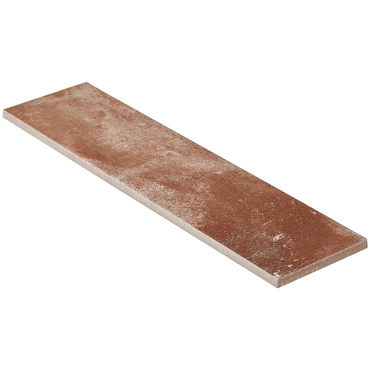 Brick Rustico Rosso Red 3x12 Matte Porcelain Brick Look Tile