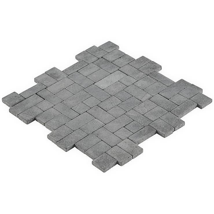 Nature Lava Black Antique Pebble Mosaic