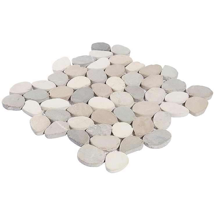 Nature Lombok Round Pebble Mosaic
