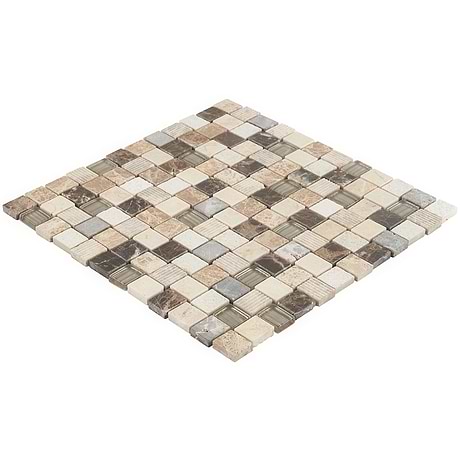 Decorative Marble + Glass Tile for Backsplash,Kitchen Wall,Bathroom Wall,Shower Wall