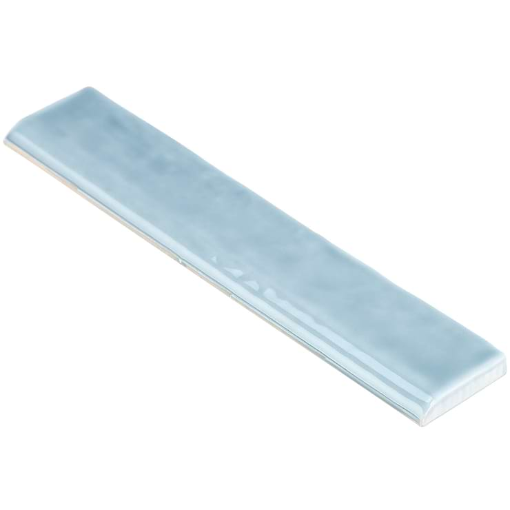 Seaport Topacio 2x10 Polished Ceramic Bullnose 