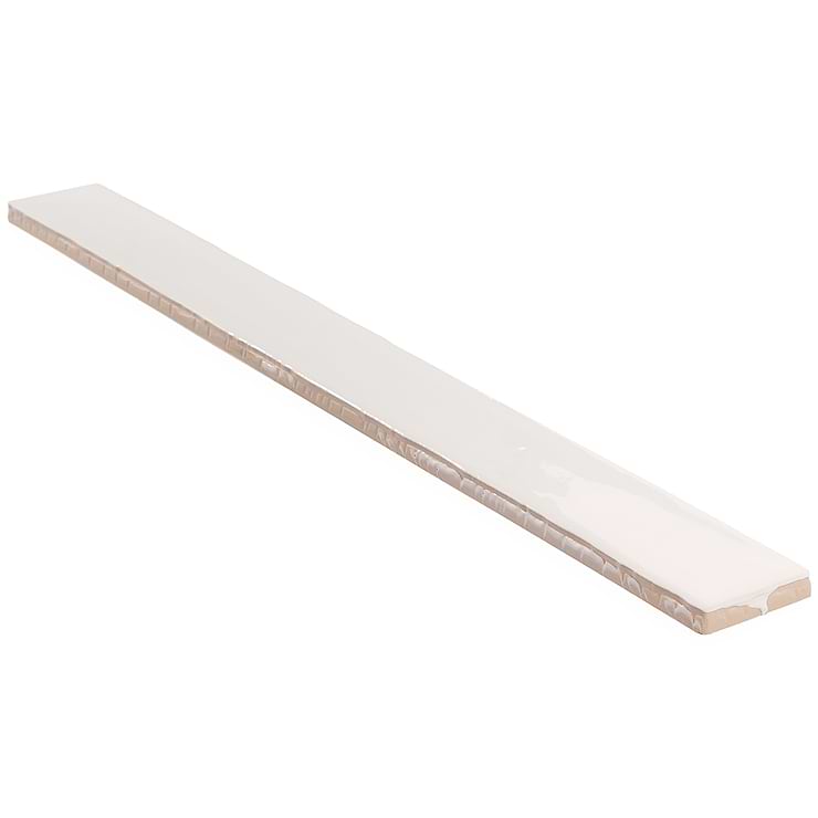 Carolina White Cloud 2x20 Polished Ceramic Wall Tile