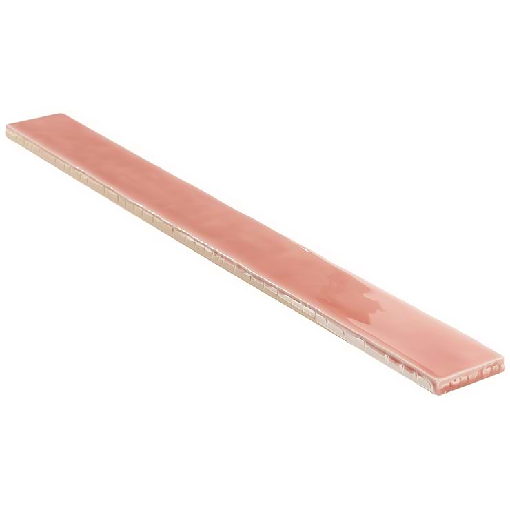 Carolina Coral Pink 2x20 Polished Ceramic Wall Tile