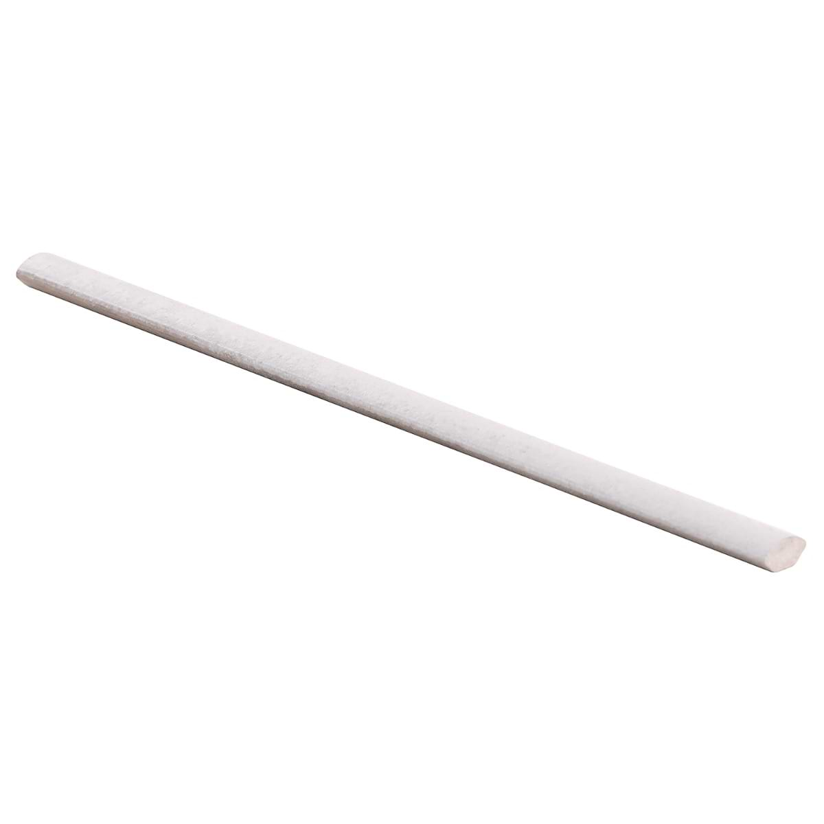 Charlotte Cloud White 1/4 Round Matte Ceramic Bullnose