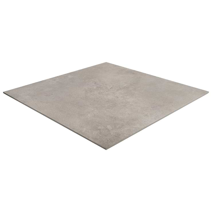 Saint Remy Grigio Gray 36x36 Limestone Look Semi-Polished Porcelain Tile