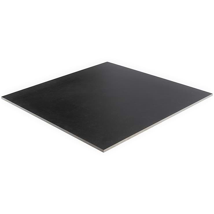 Lines Black 24x24 Matte Porcelain Tile