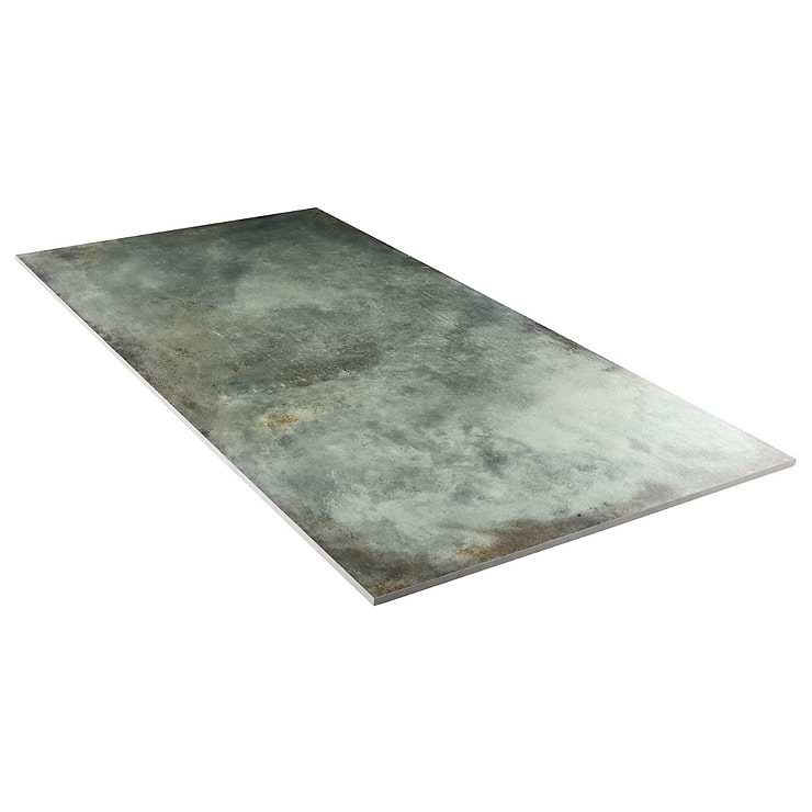 Angela Harris Flatiron Aquamarine 24x48 Matte Porcelain Tile