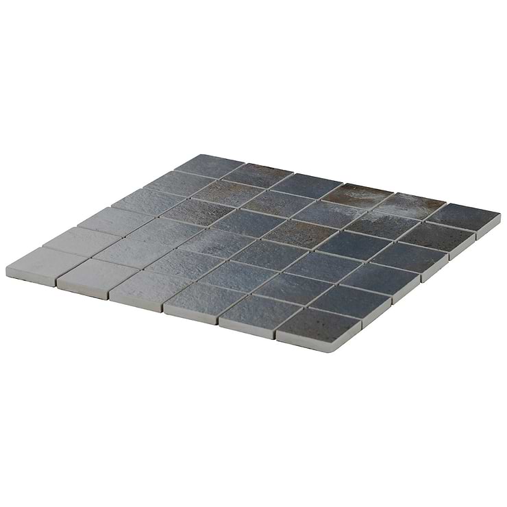 Angela Harris Flatiron Black 2x2 Matte Porcelain Mosaic