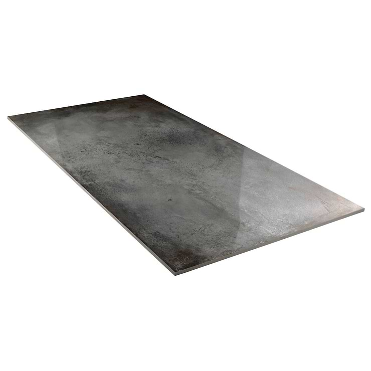 Angela Harris Flatiron Graphite 24x48 Semi-Polished Porcelain Tile