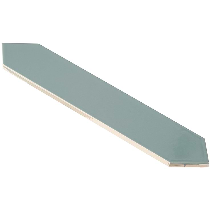 Kent Jade Green 3x12 Picket Polished Ceramic Wall Tile
