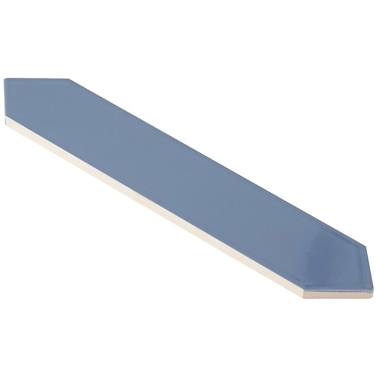 Kent Marine Blue 3x12 Picket Polished Ceramic Wall Tile