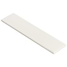 Manchester Vanilla White 3x12 Polished Ceramic Subway Tile