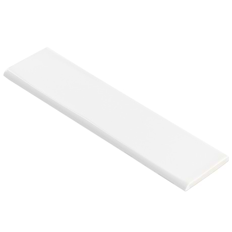 Manchester Bianco 3x12 Ceramic Bullnose