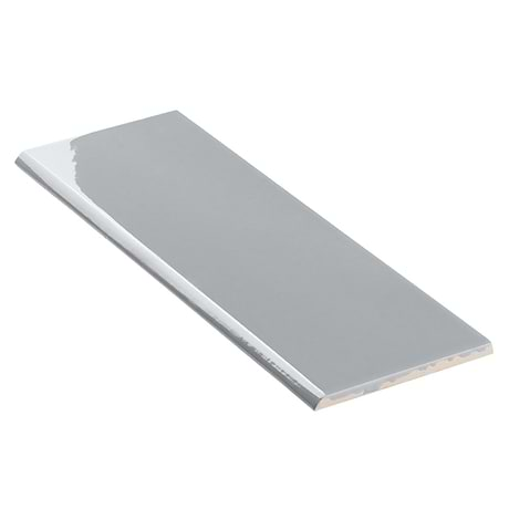 Park Hill Gray 4x12 Polished Porcelain Bullnose