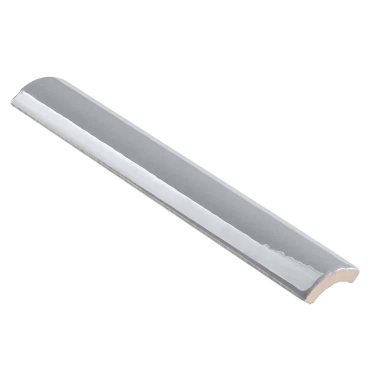 Park Hill Gray Polished Porcelain 1/4 Round Bullnose