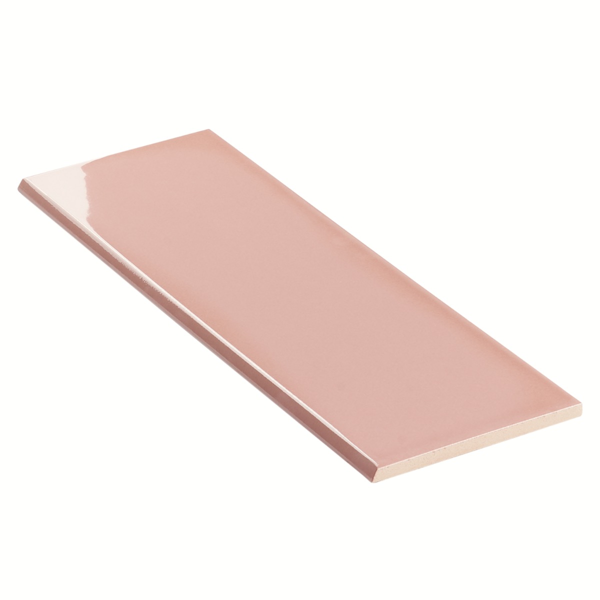 Park Hill Coral Rose 4x12 Polished Porcelain Bullnose